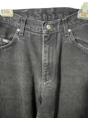 Vintage black high rise Lee jeans 10 med