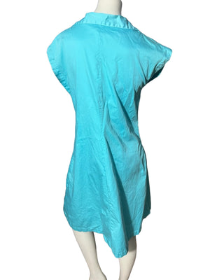 Vintage 50's style dress L turquoise