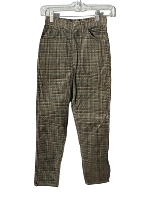 Vintage 60's DS Wrangler check corduroy S
