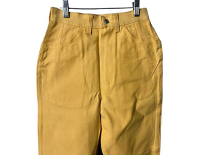 Vintage 60's yellow wrangler jeans 24 western fit