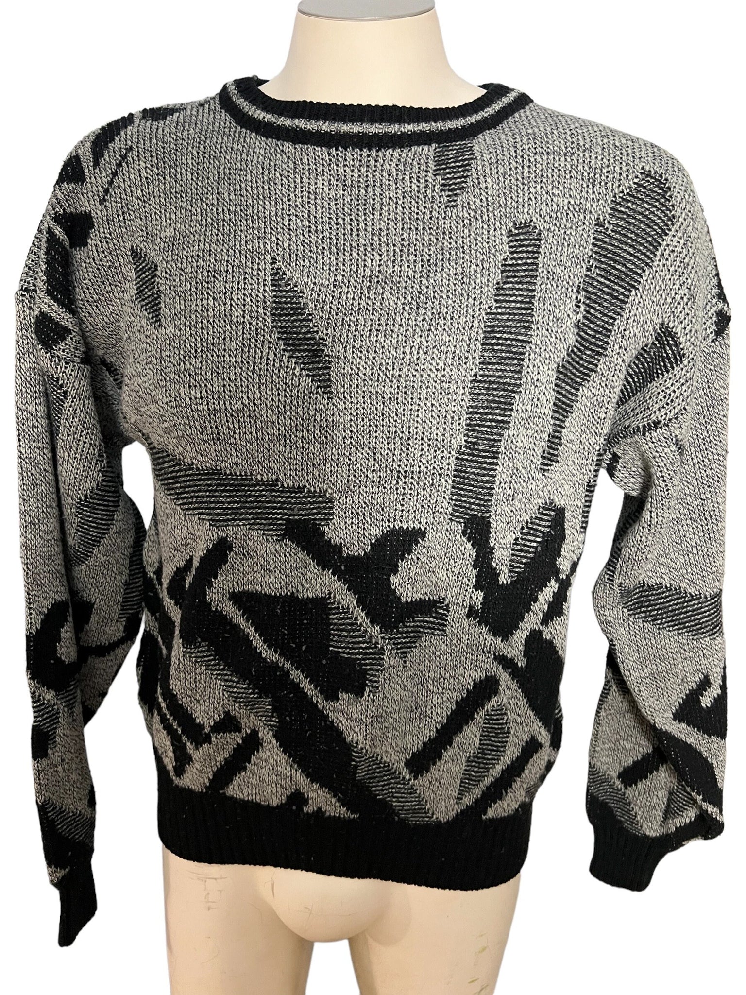 Vintage 80's men's sweater M Uniform Code
