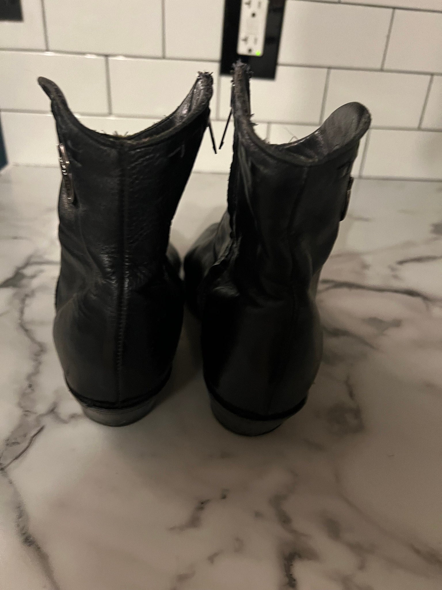 Vintage black Capezio short boots 6.5M