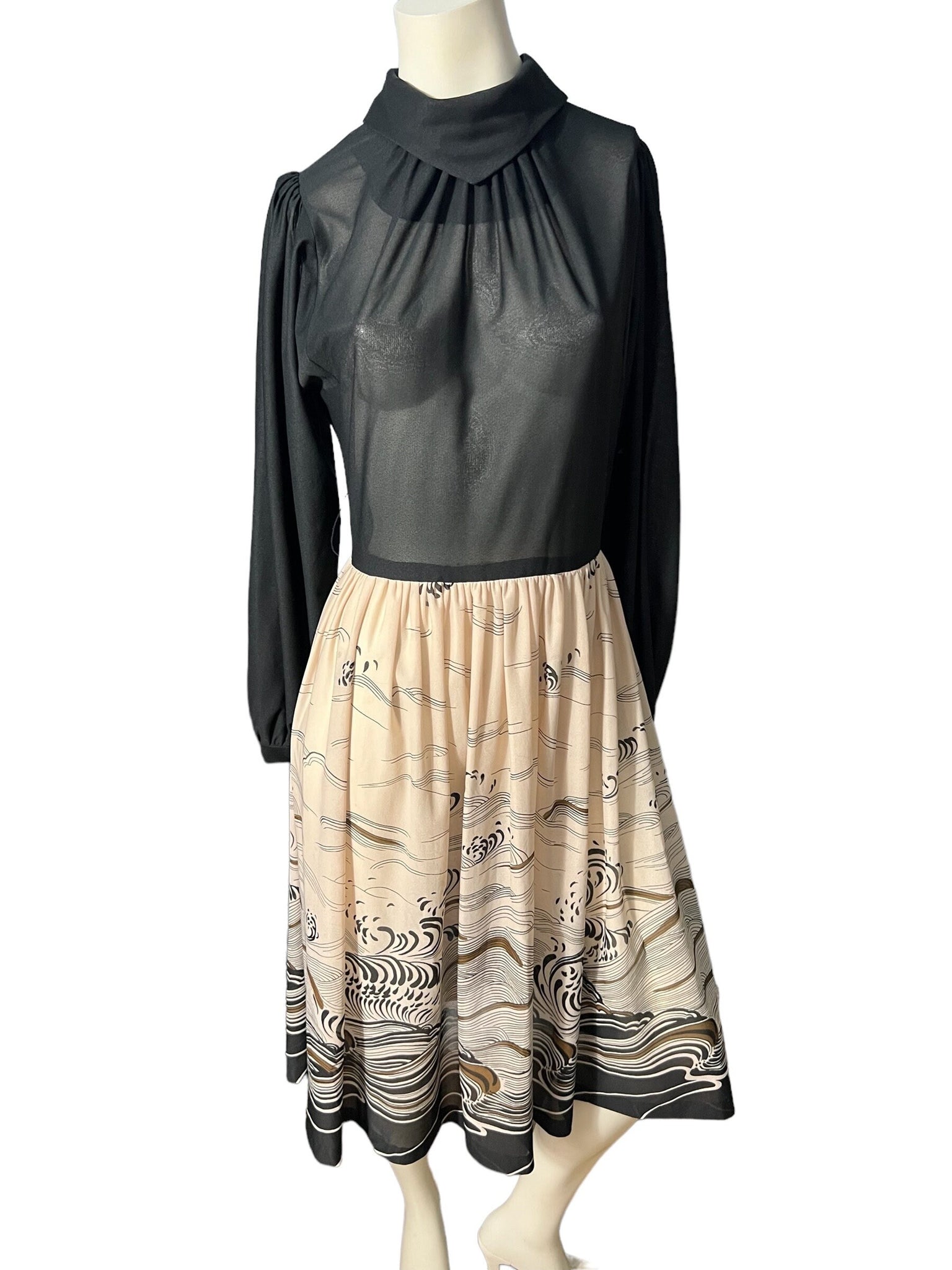 Vintage 70's dress M Herman Marcus