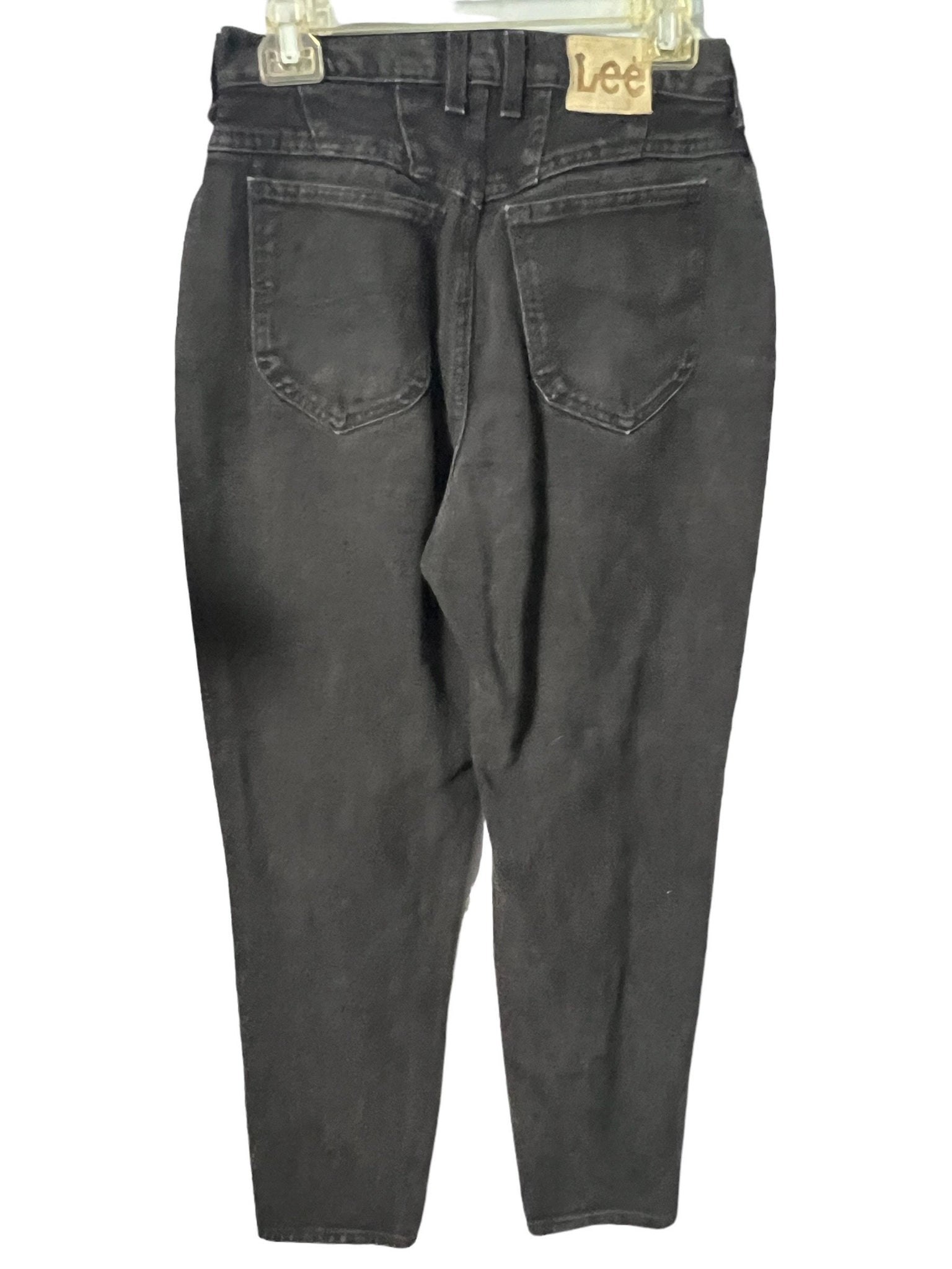 Vintage black high rise Lee jeans 10 med
