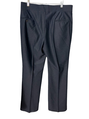 vintage 70's men's blue dress pants 35 x 32