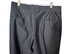 vintage 70's men's blue dress pants 35 x 32
