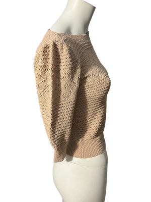 Vintage 70's brown sweater S College Town