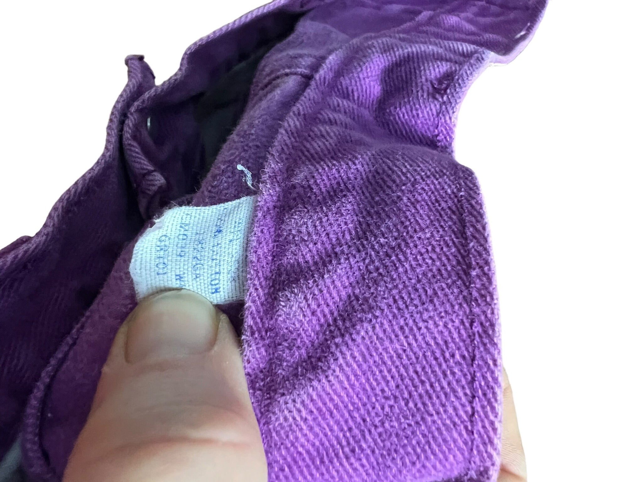vintage 80's purple high waist jeans Gitano 29 x 28.5