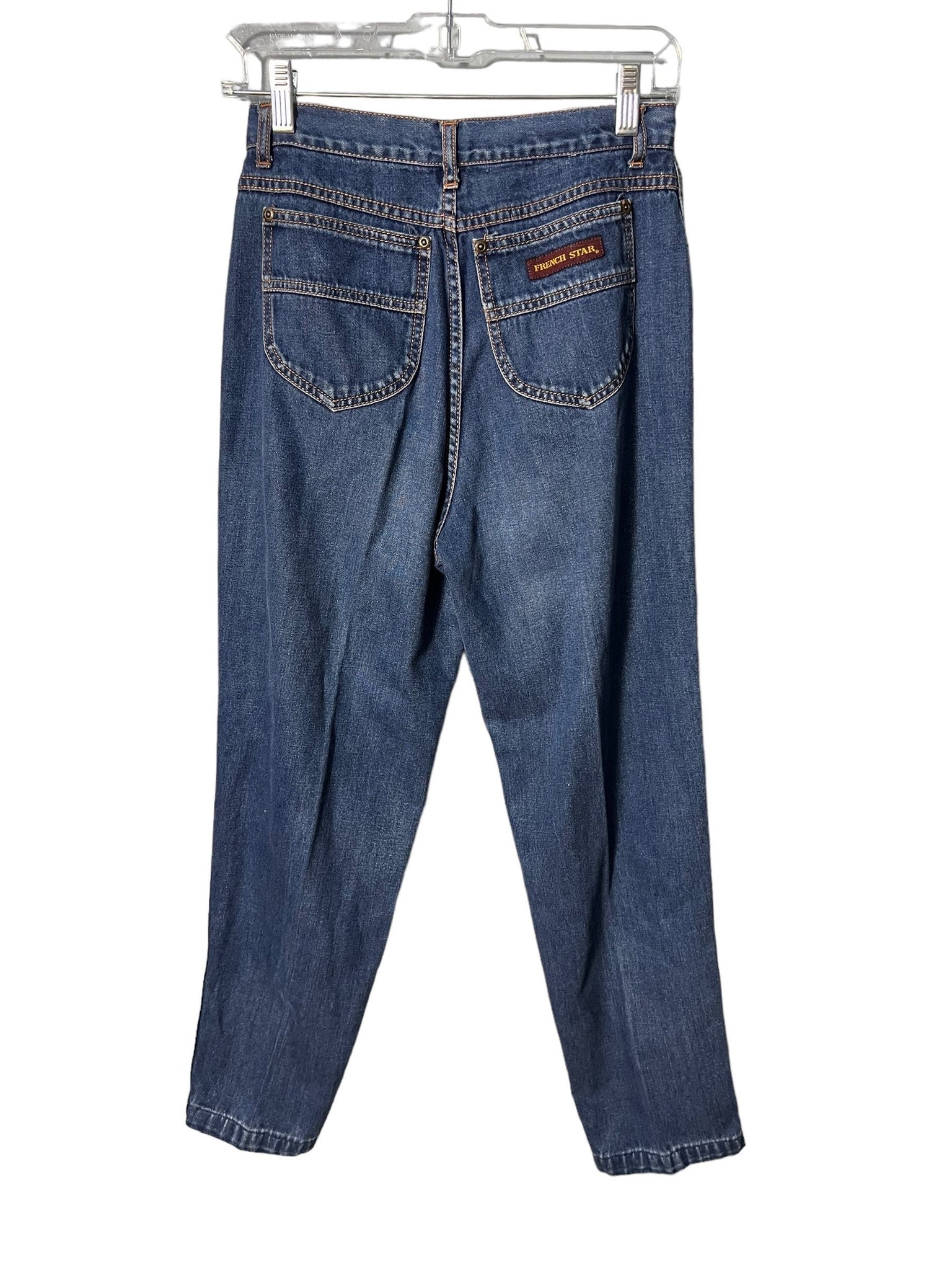 vintage 70's jeans 27 x 27 French Star