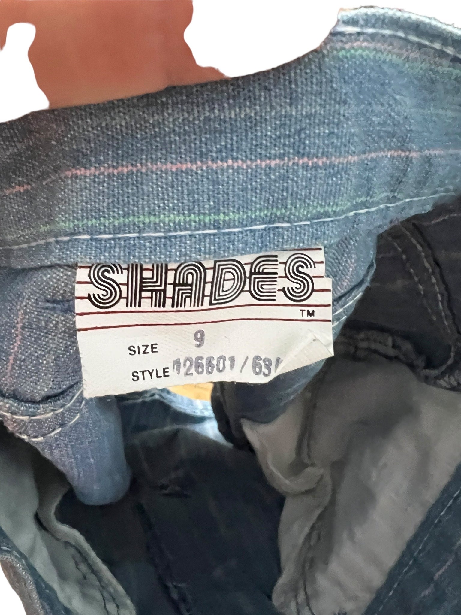 vintage 80's short shorts M Shades