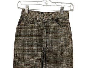 Vintage 60's DS Wrangler check corduroy S