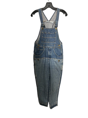 Vintage 80's striped overalls by Rio S