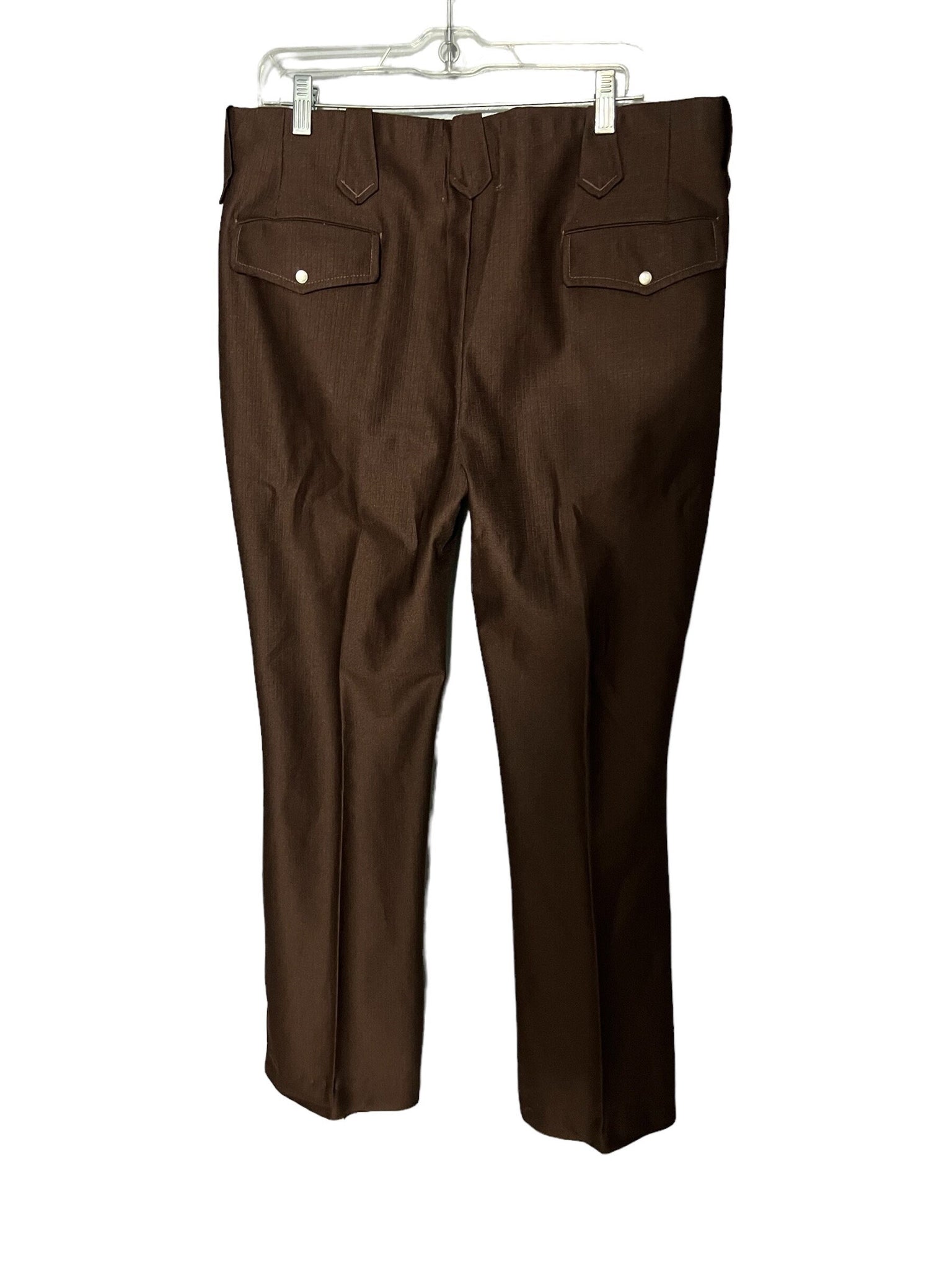 Vintage brown western pants Trego's 36 x 31