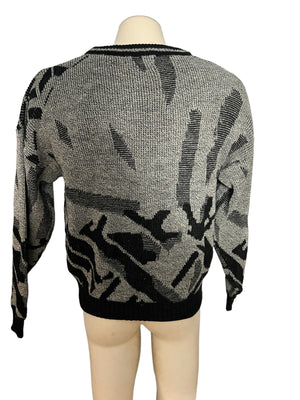 Vintage 80's men's sweater M Uniform Code