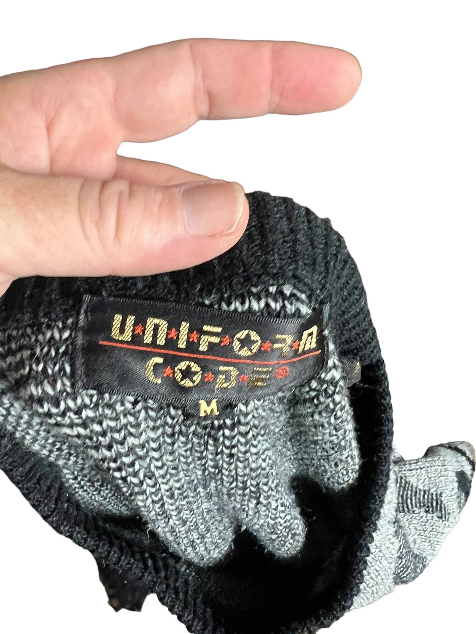 Vintage 80's men's sweater M Uniform Code