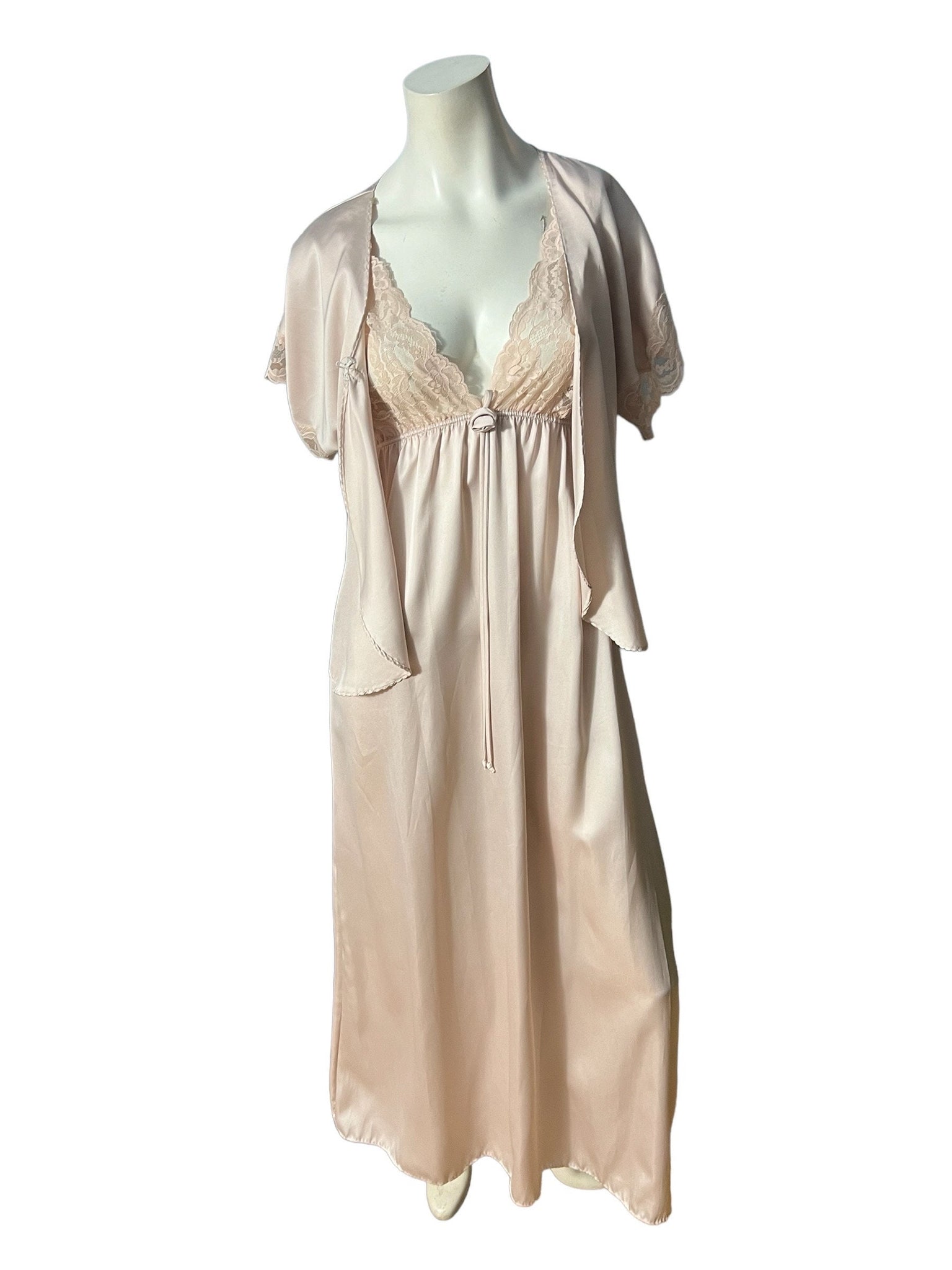 vintage deadstock nightgown & robe Val Mode S M