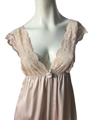 vintage deadstock nightgown & robe Val Mode S M