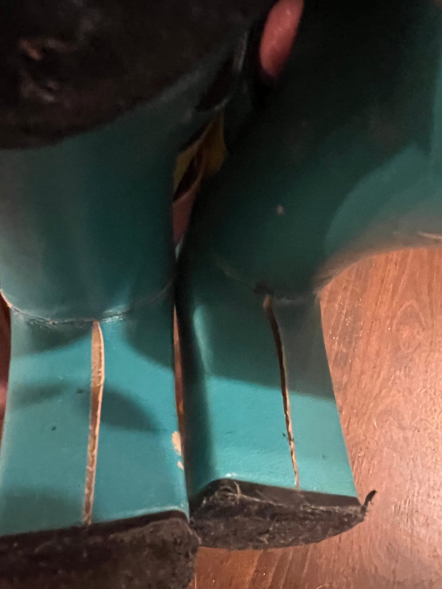 Vintage 70's platform shoes sz 7 NEED WORK