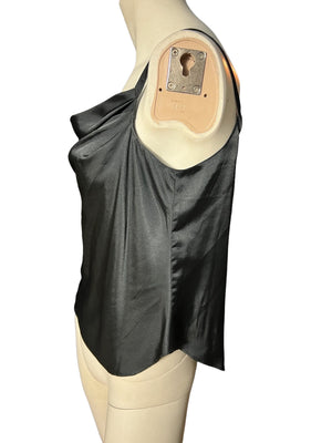vintage black 80's tank top M First Glance