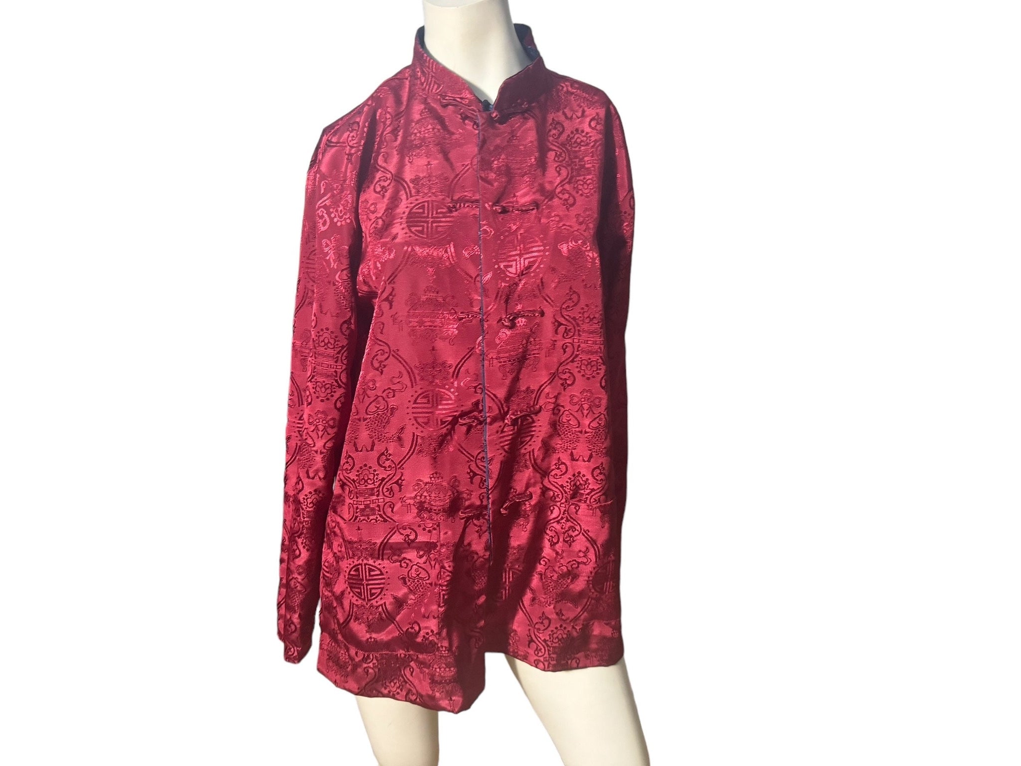 vintage Oriental jacket L reversible