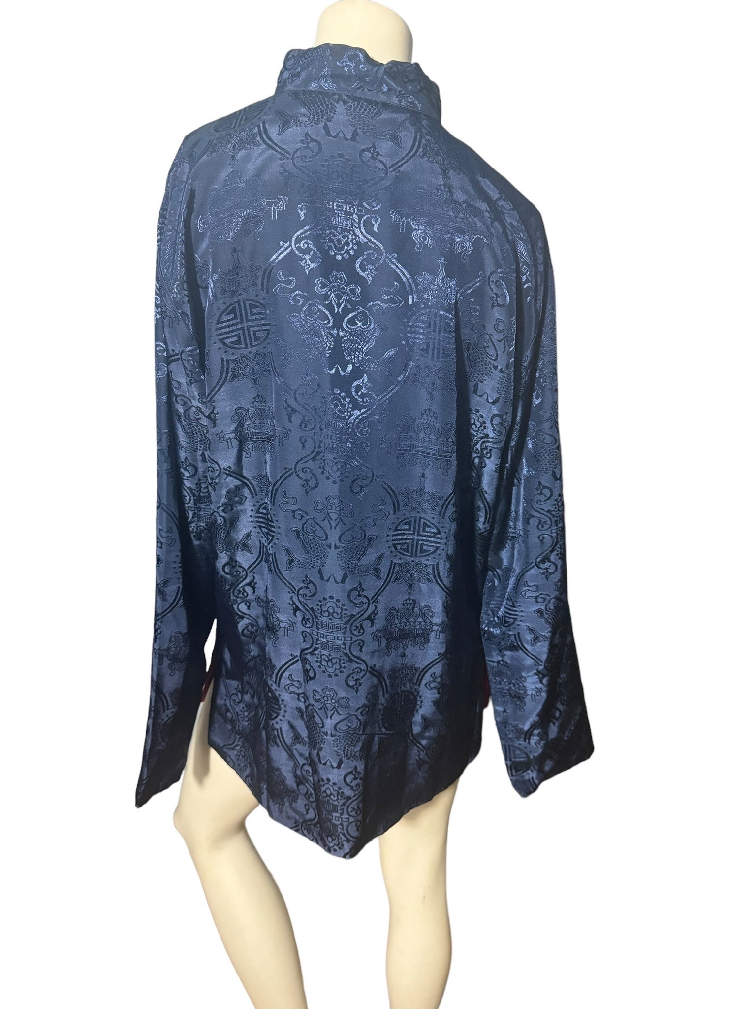 vintage Oriental jacket L reversible