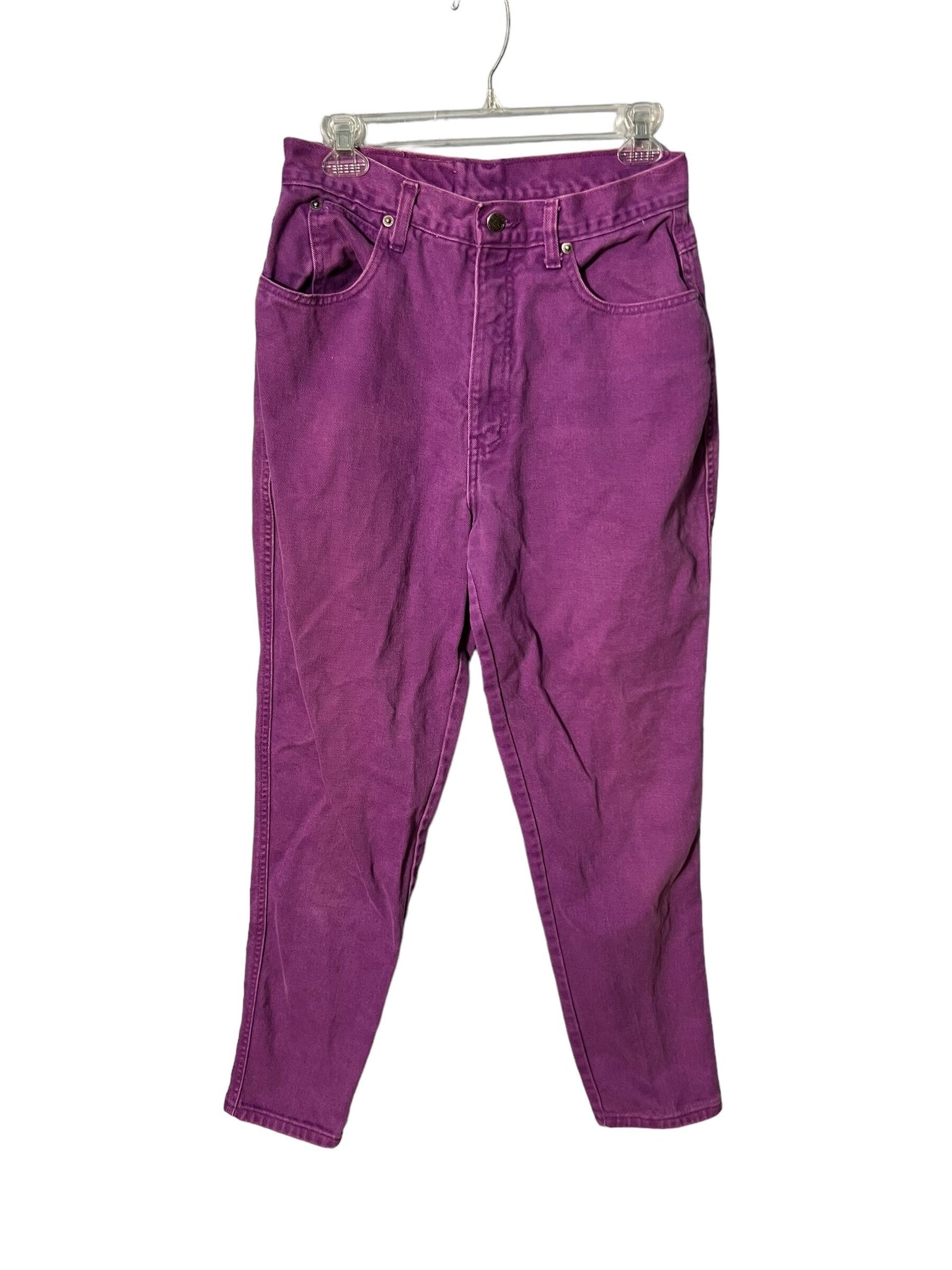 vintage 80's purple high waist jeans Gitano 29 x 28.5