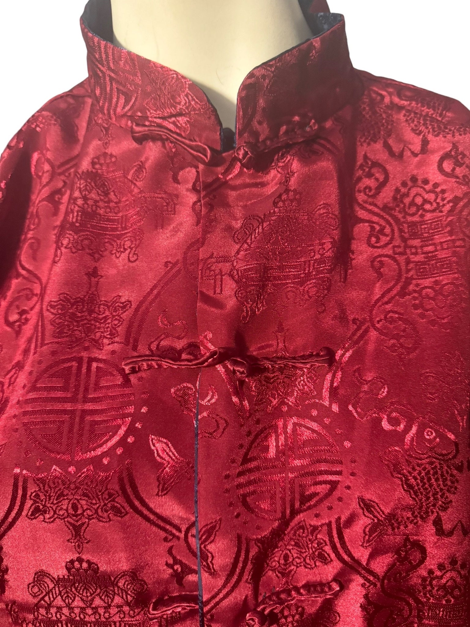 vintage Oriental jacket L reversible