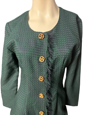 Vintage 80's mini woven dress 3 La Belle