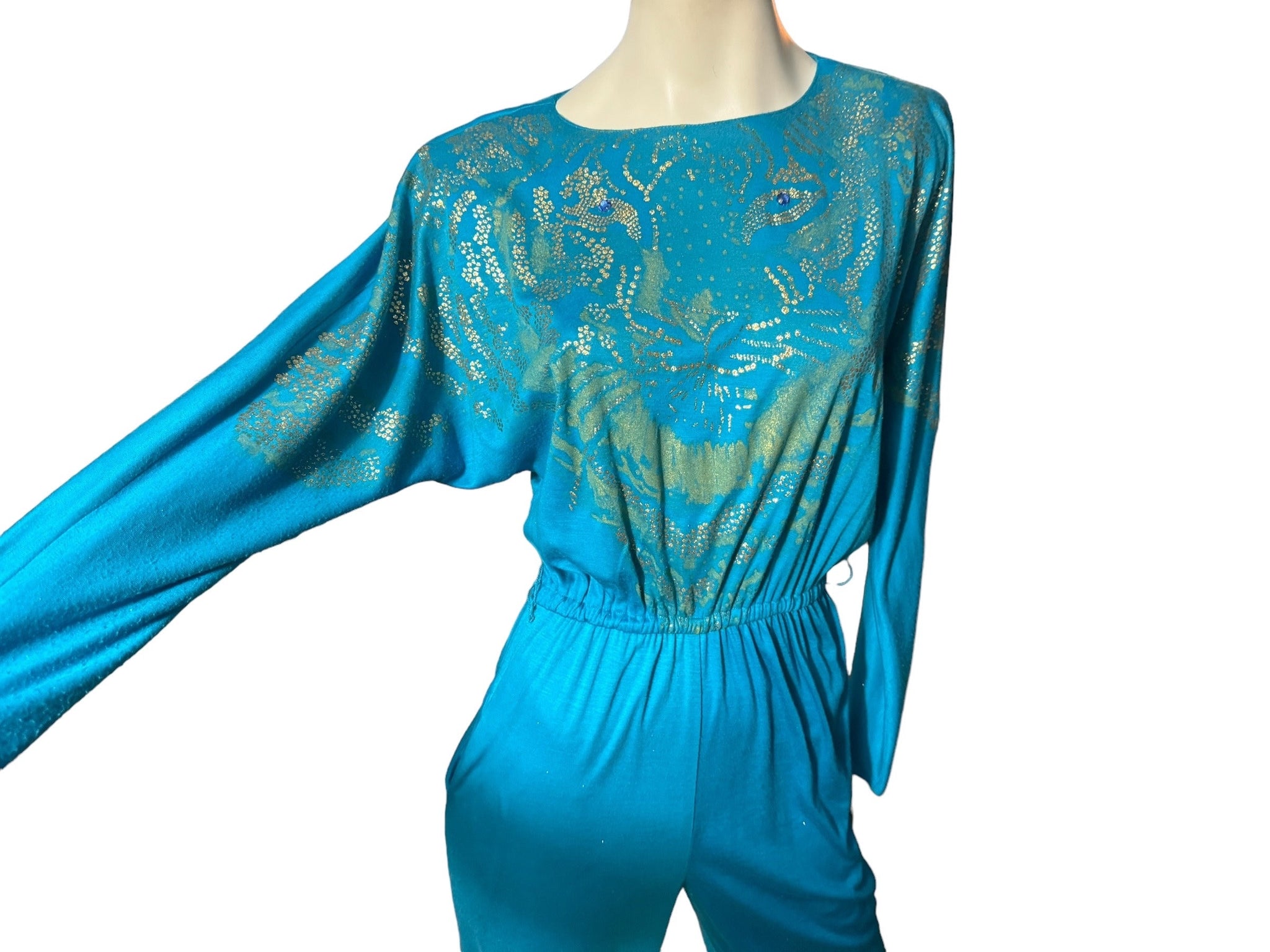 Vintage 80's Tiger jumpsuit S M Arpeja