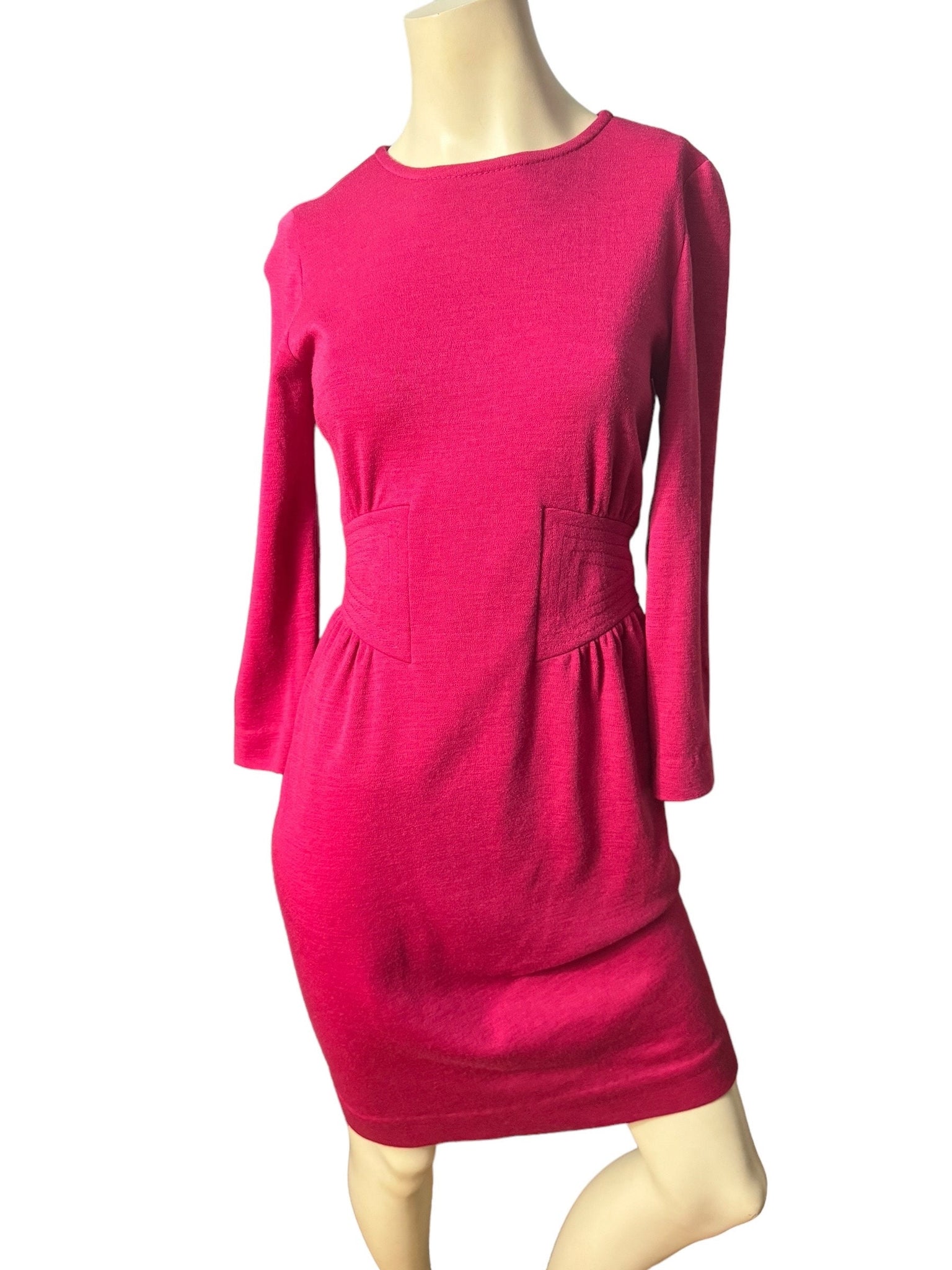 Vintage 80's pink knit dress 4 Liz Claiborne