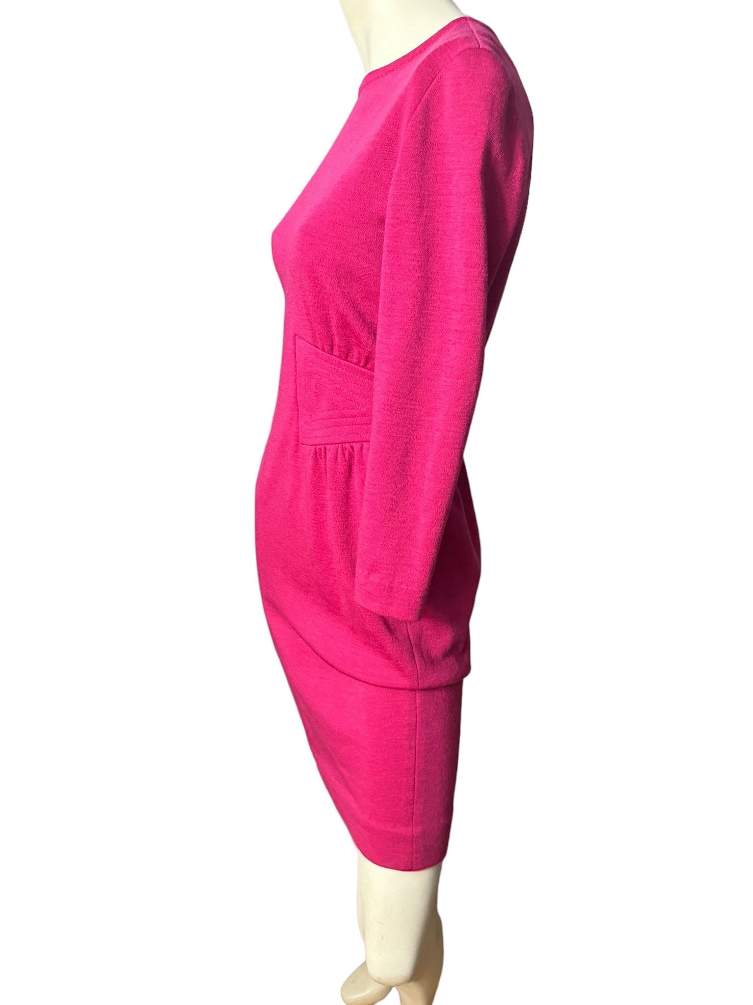 Vintage 80's pink knit dress 4 Liz Claiborne