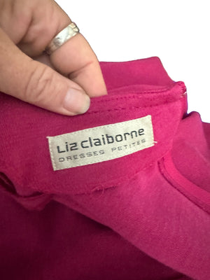 Vintage 80's pink knit dress 4 Liz Claiborne