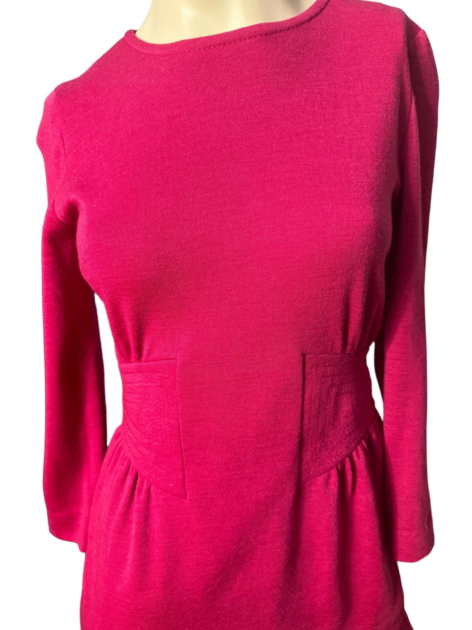 Vintage 80's pink knit dress 4 Liz Claiborne