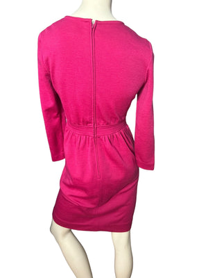 Vintage 80's pink knit dress 4 Liz Claiborne