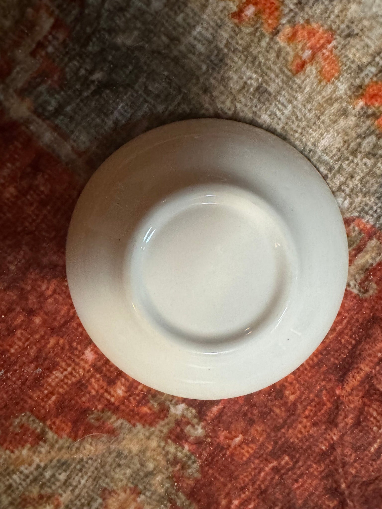Vintage Blue heaven desert bowl
