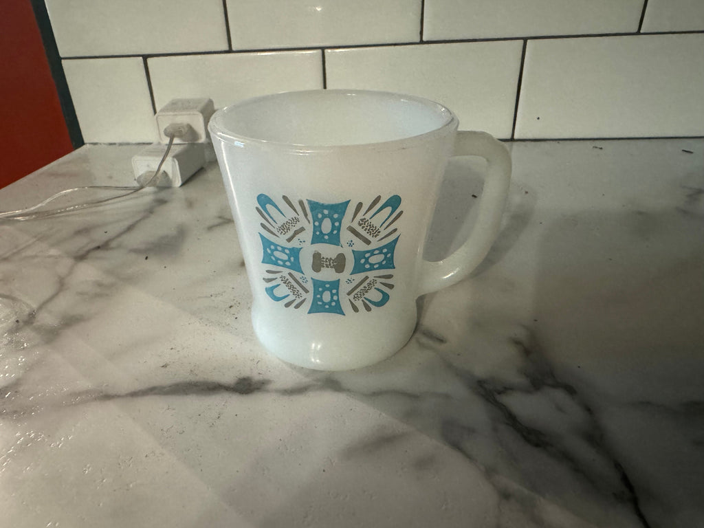 Vintage Blue Heaven coffee mug
