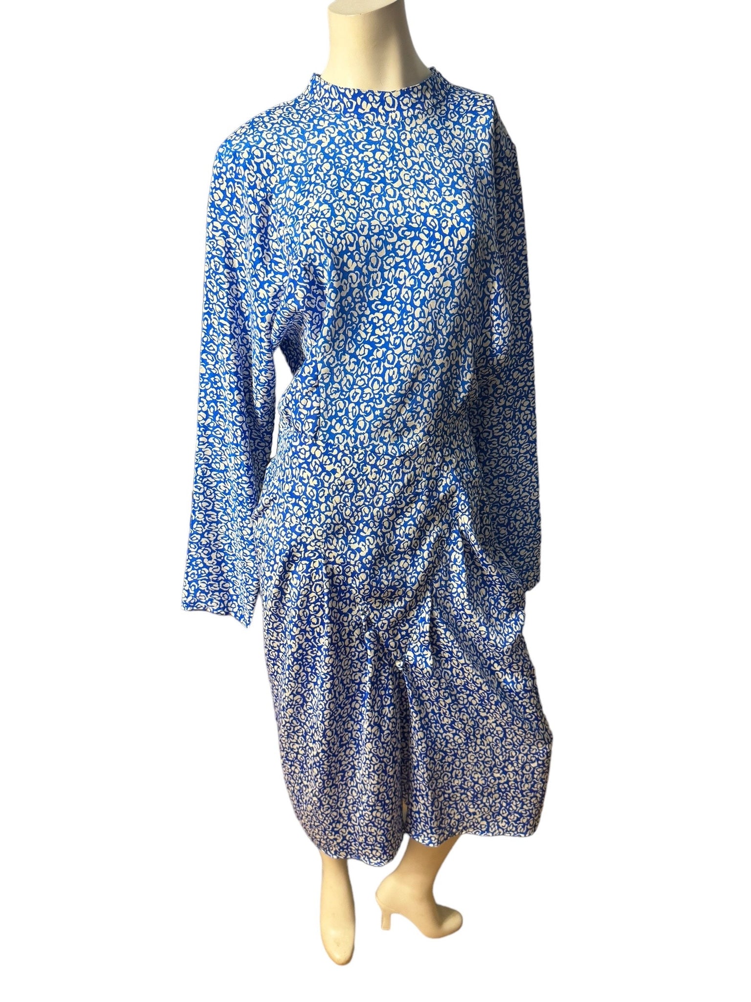 Vintage 80's drop waist dress XL 18