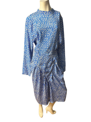 Vintage 80's drop waist dress XL 18