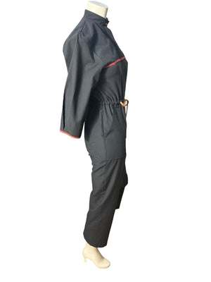 Vintage 80's black jumpsuit S Pance