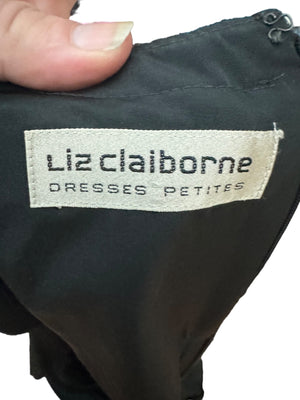 Vintage 80's black terry jumpsuit 2 Liz Claiborne