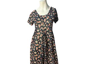 Vintage 90's Express jumpsuit floral XS
