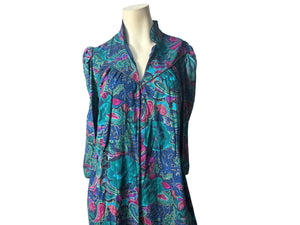 Vintage Appel caftan dress M