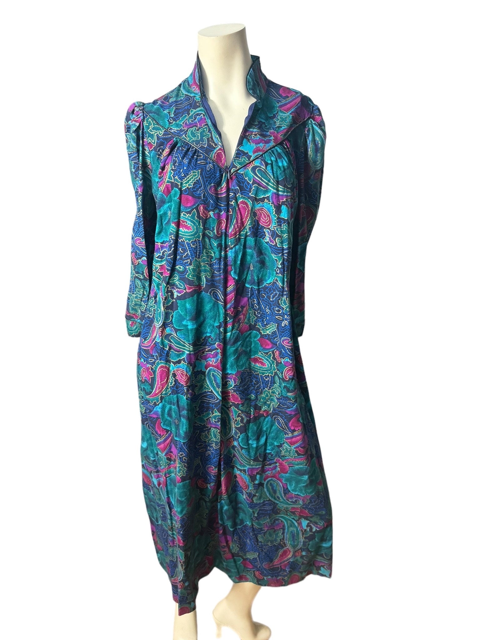 Vintage Appel caftan dress M