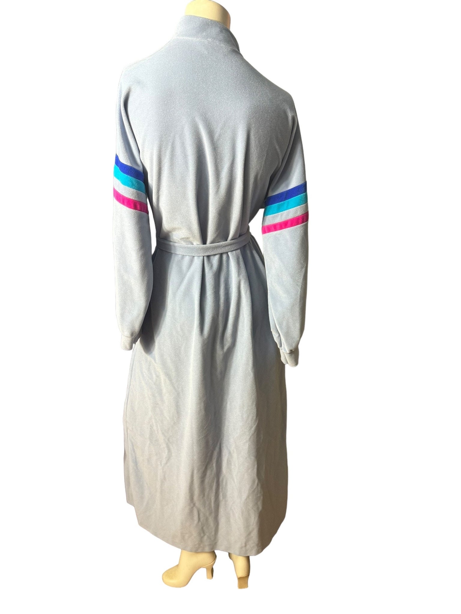 Vintage 70's Vanity Fair blue robe M