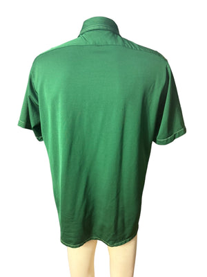Vintage 70's green men's shirt XL Kmart