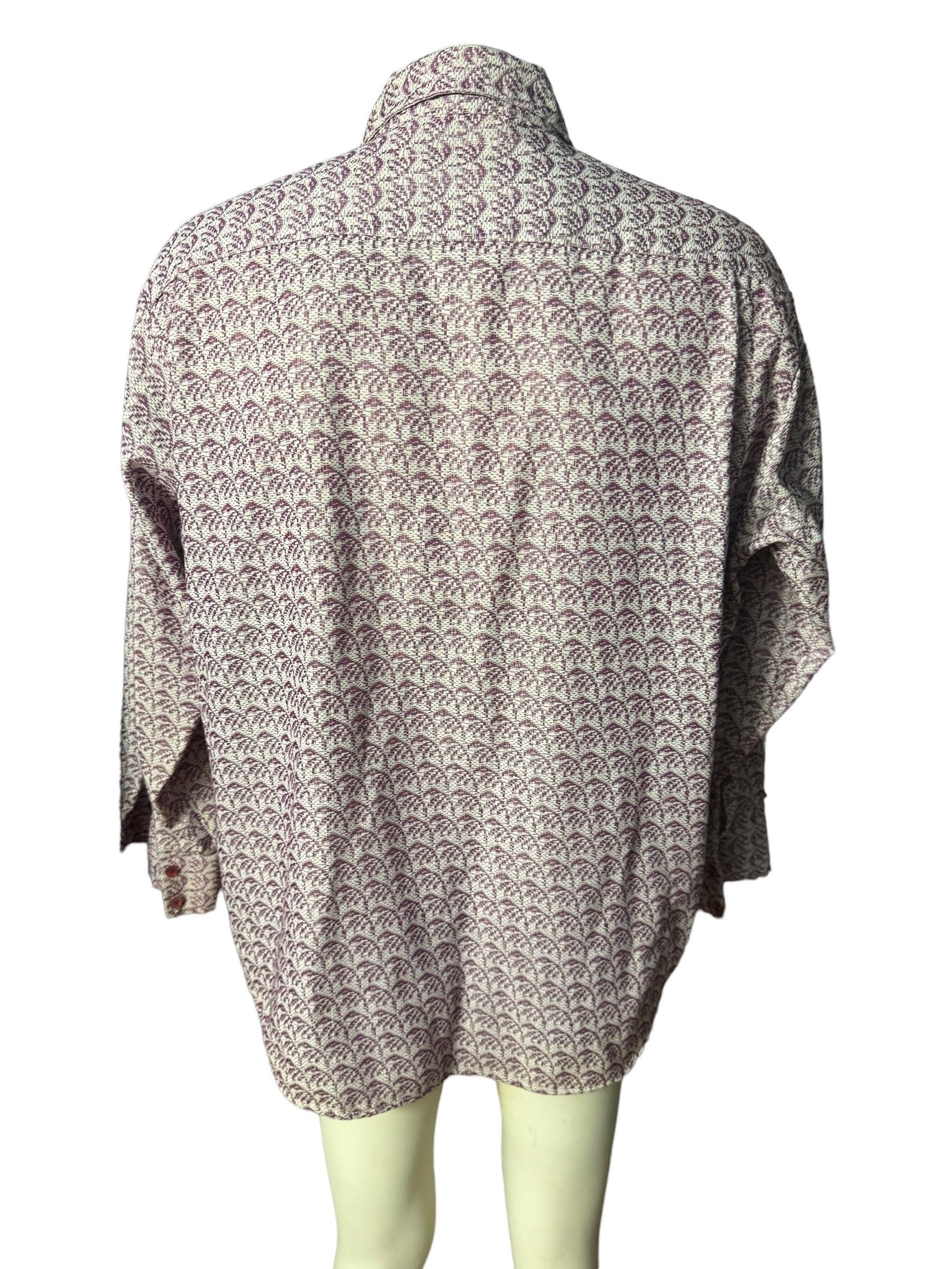 Vintage 70's men's shirt XL Mr DEECEE