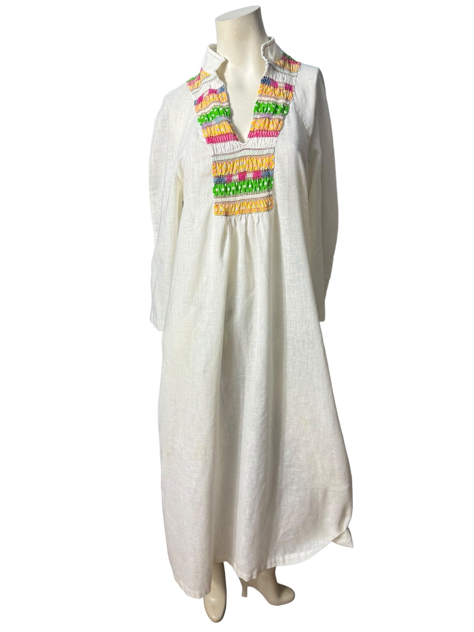 Vintage 70’s caftan dress M L Sears