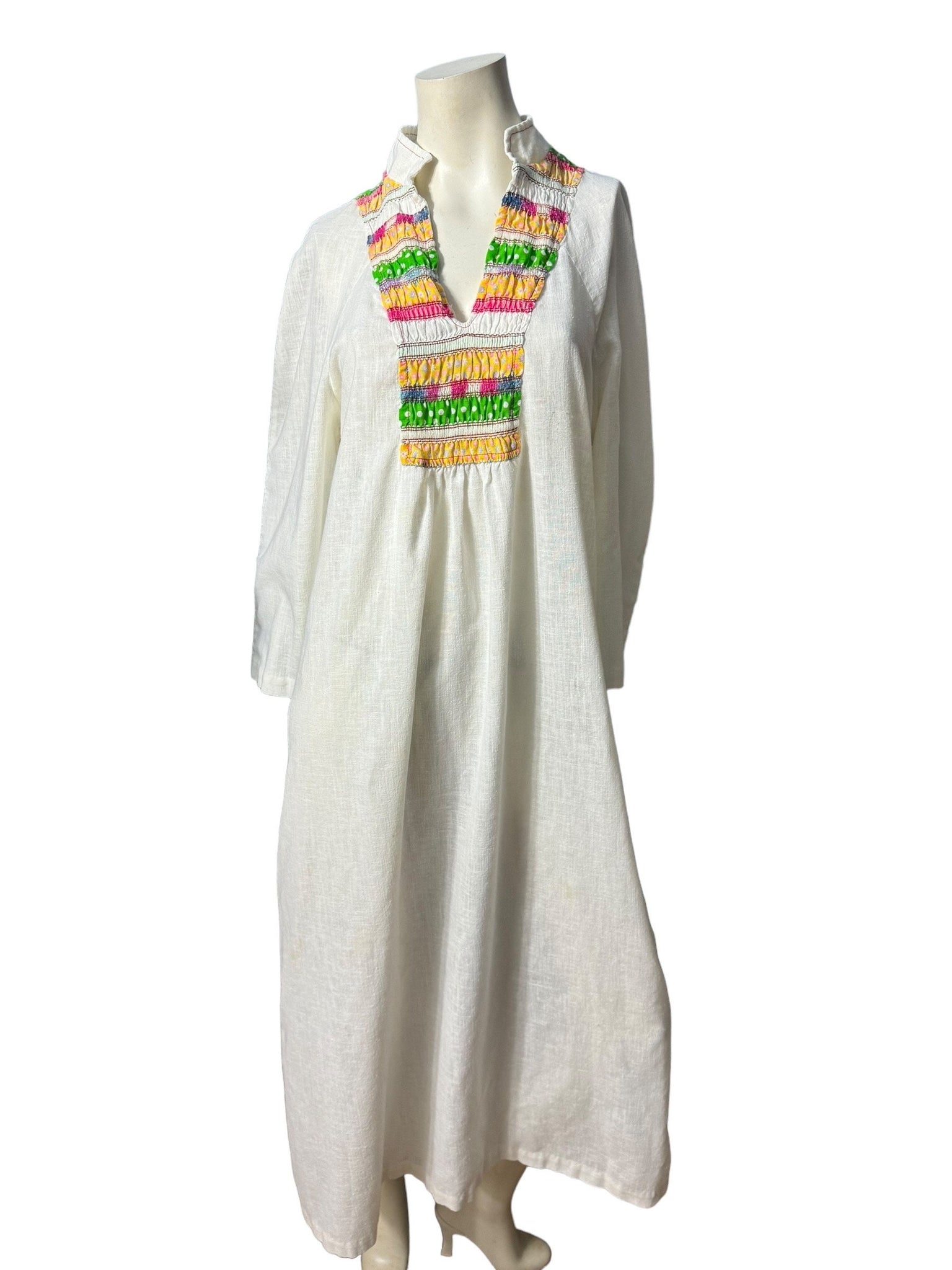 Vintage 70’s caftan dress M L Sears