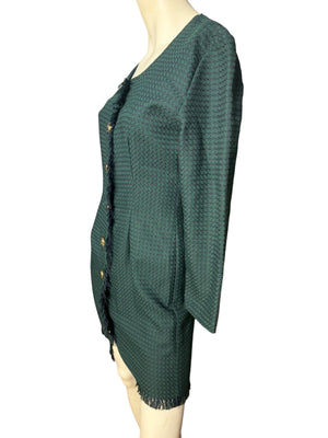 Vintage 80's mini woven dress 3 La Belle