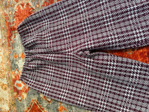 Vintage 70's plaid pants 26 x29